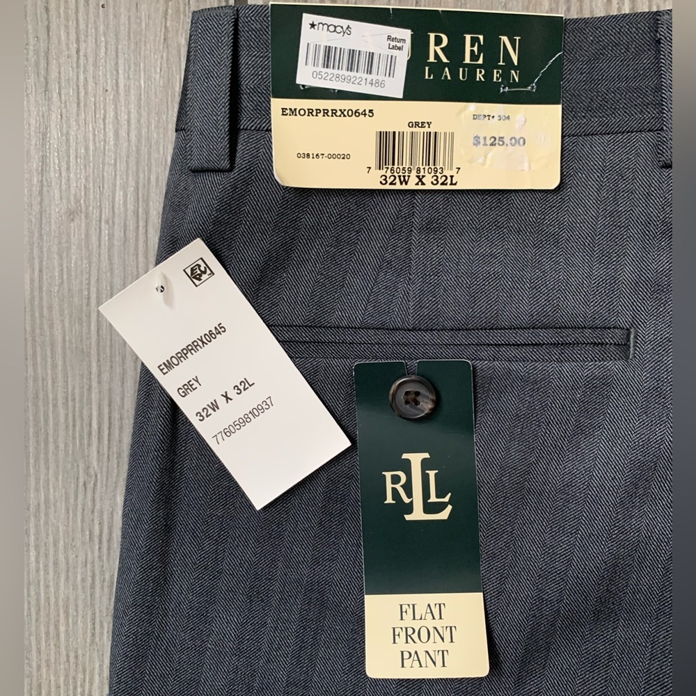 NEW Lauren Ralph Lauren dress pants; 32x32